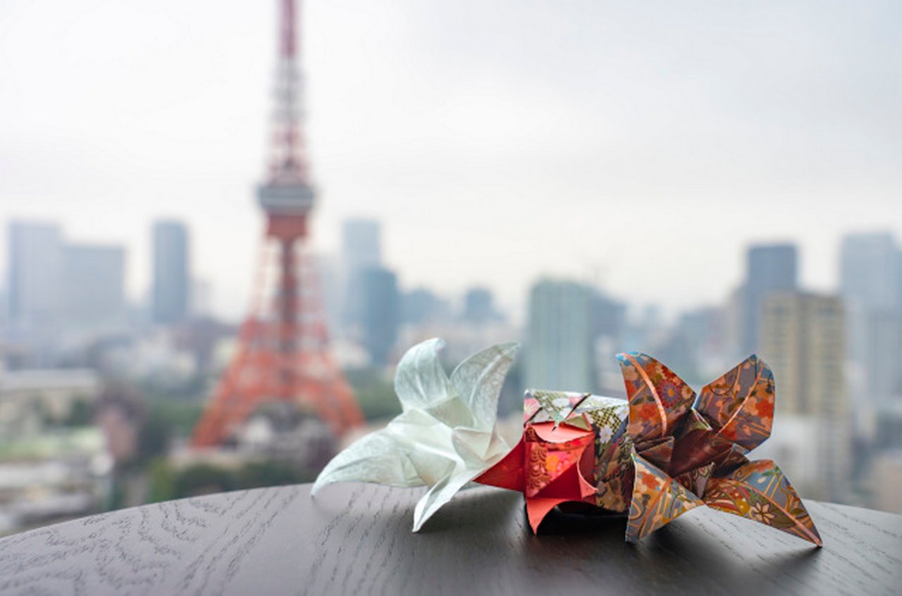 Paper flowers