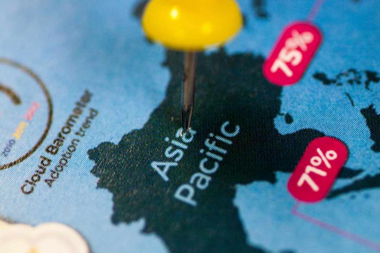 Map of Asia Pacific