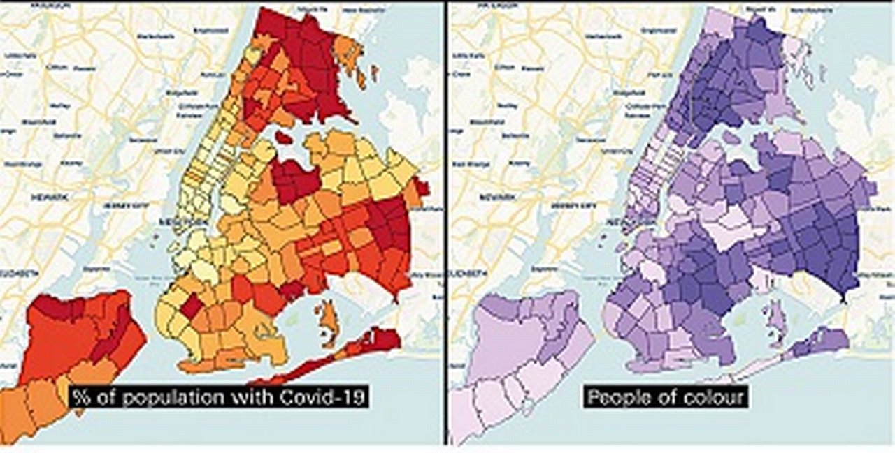 Research maps COVID-19 impact on communities of color