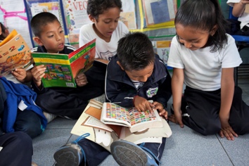 children in Mexican primary school